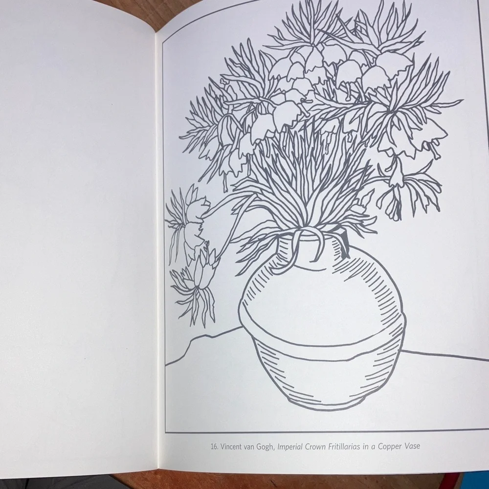 Impressionist Masterpieces Coloring Book - vintage 2010 - Picture 12 of 16